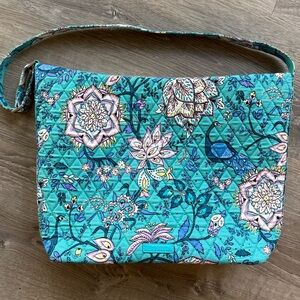 Vera Bradley NWOT Floral Blue Tote Bag